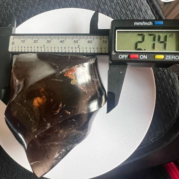 Smoky Quartz Crystal Flame - Picture 12 of 15